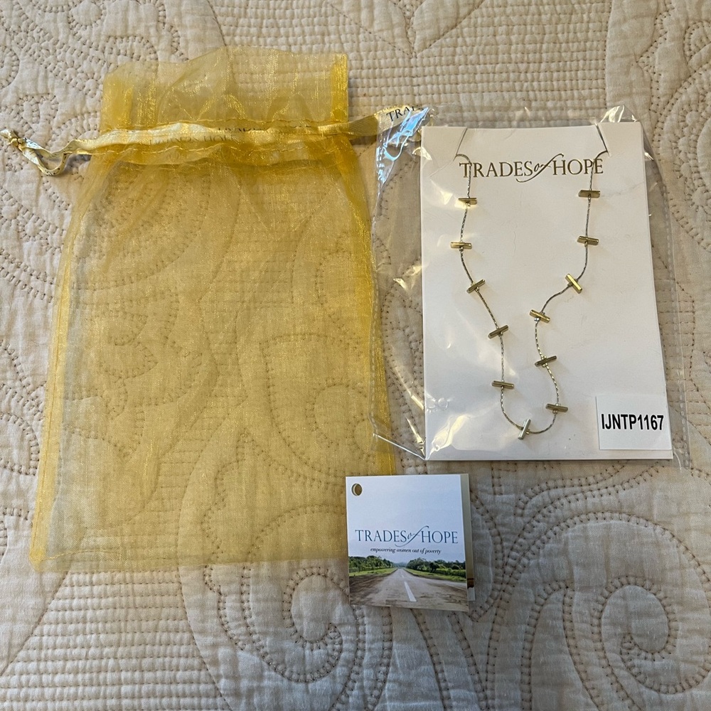 Trades of Hope Gold-tone Necklace
